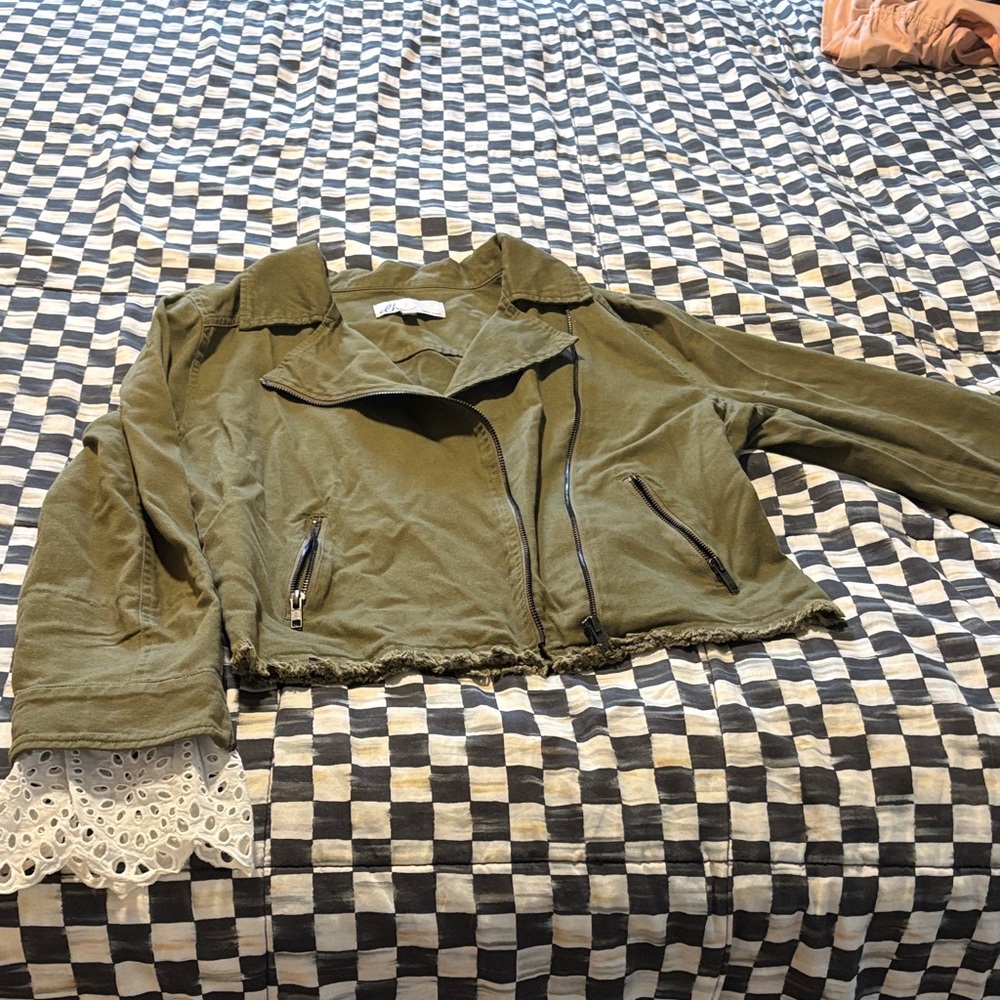 dh NEW YORK Khaki Utility Jacket